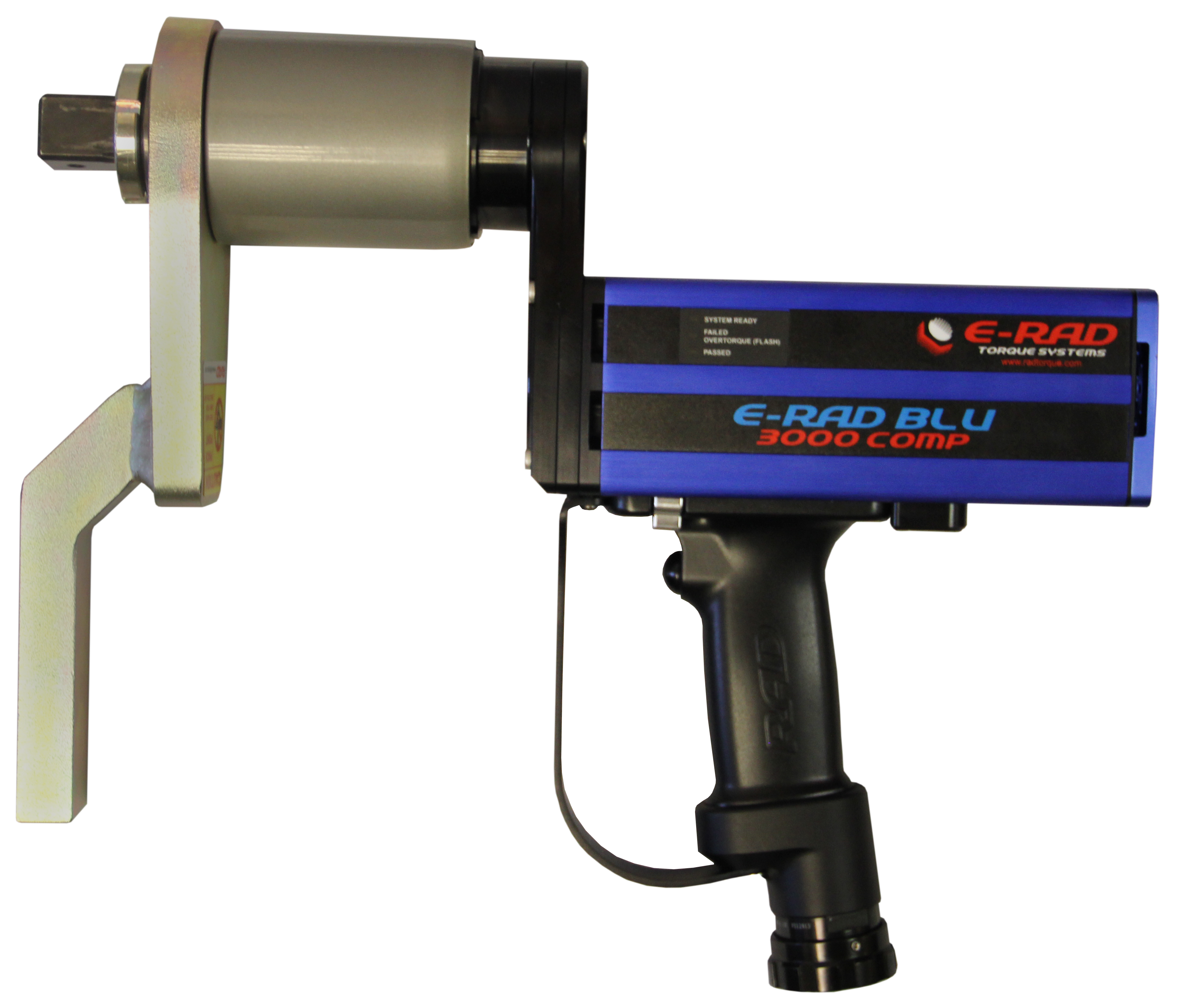 RAD Torque System's E-RAD BLU 3000 with an offset reaction arm
